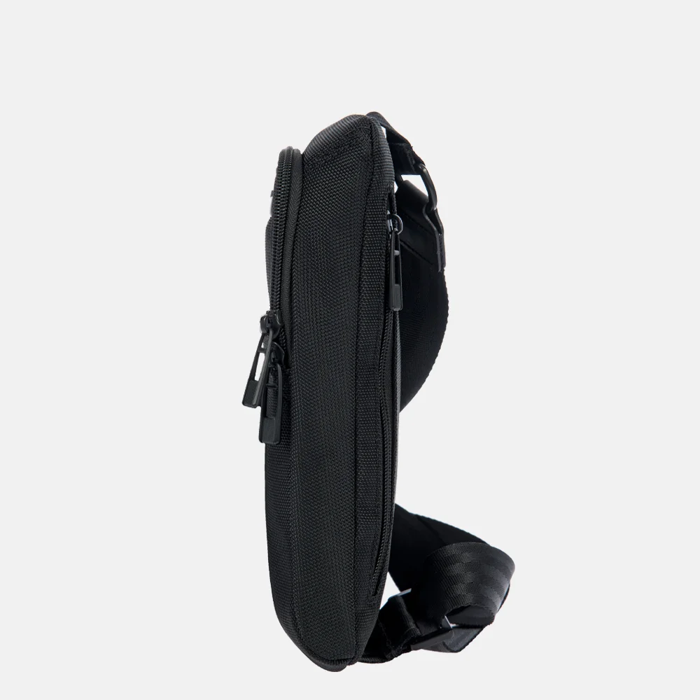 Porsche Design Nylon Evo Crossbody Bag schoudertas black bij Duifhuizen