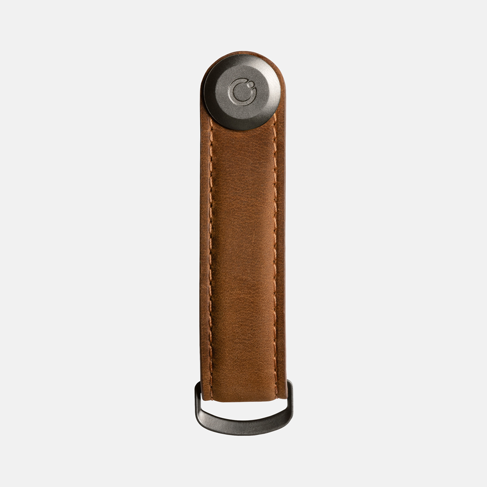 Orbitkey 2.0 Crazy Horse sleuteletui chestnut brown/brown bij Duifhuizen