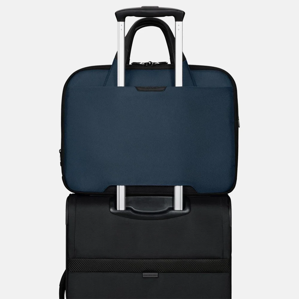 Samsonite Pro-Dlx 6 laptoptas 15.6 inch blue bij Duifhuizen