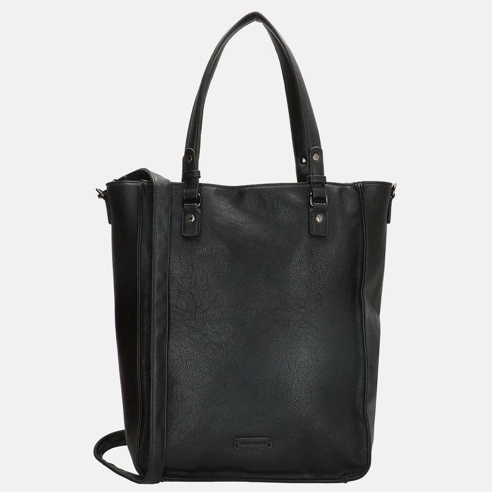 Enrico Benetti Caen shopper 17 inch black bij Duifhuizen