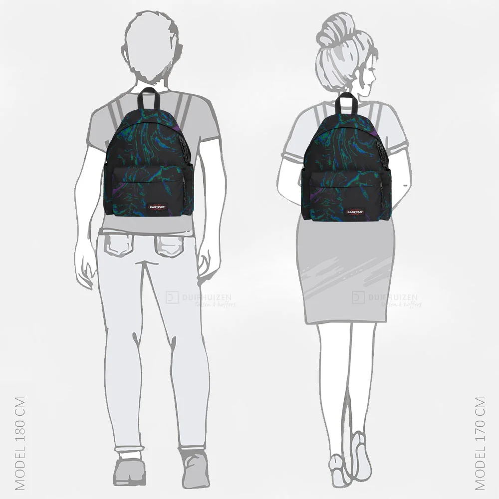 Eastpak Day Pak'r rugzak painted dark bij Duifhuizen
