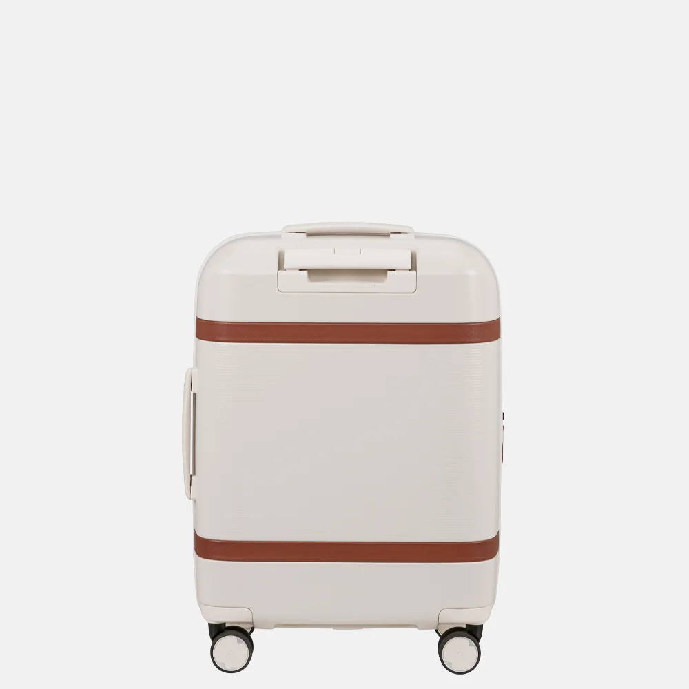 Samsonite Image spinner handbagage koffer expendable 55 cm ivory bij Duifhuizen