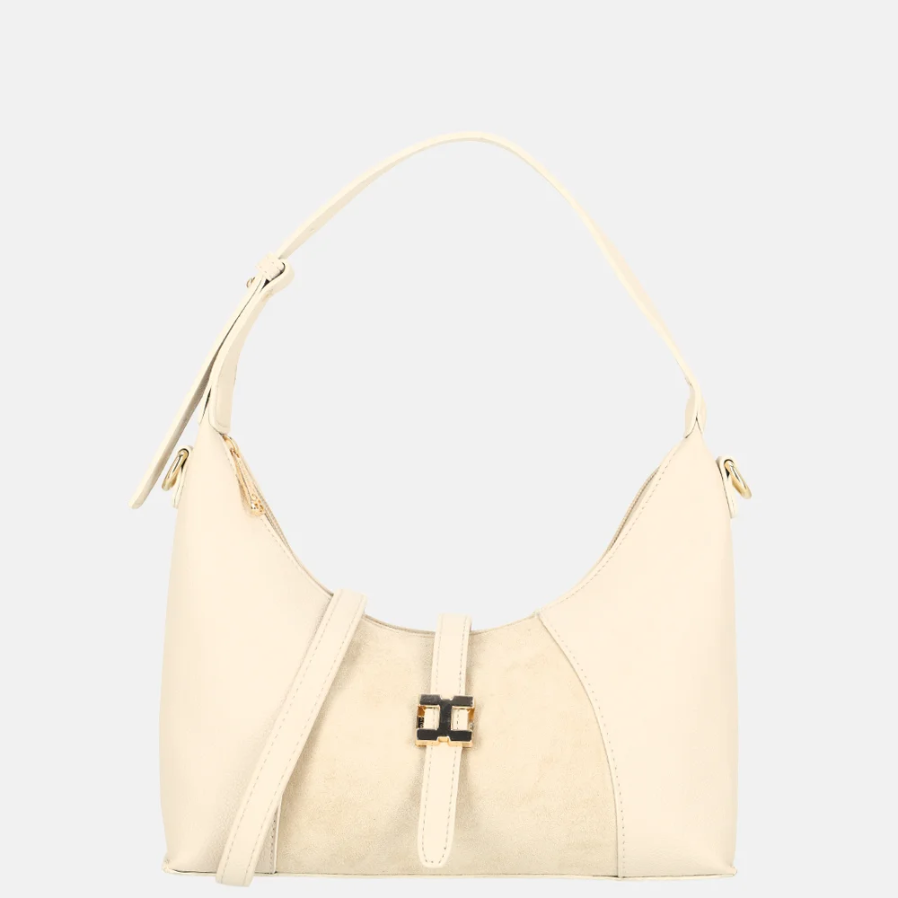 Firenze schoudertas suedine M beige