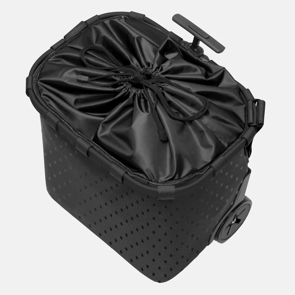 Reisenthel Carrycruiser boodschappentrolley glossy dots black bij Duifhuizen