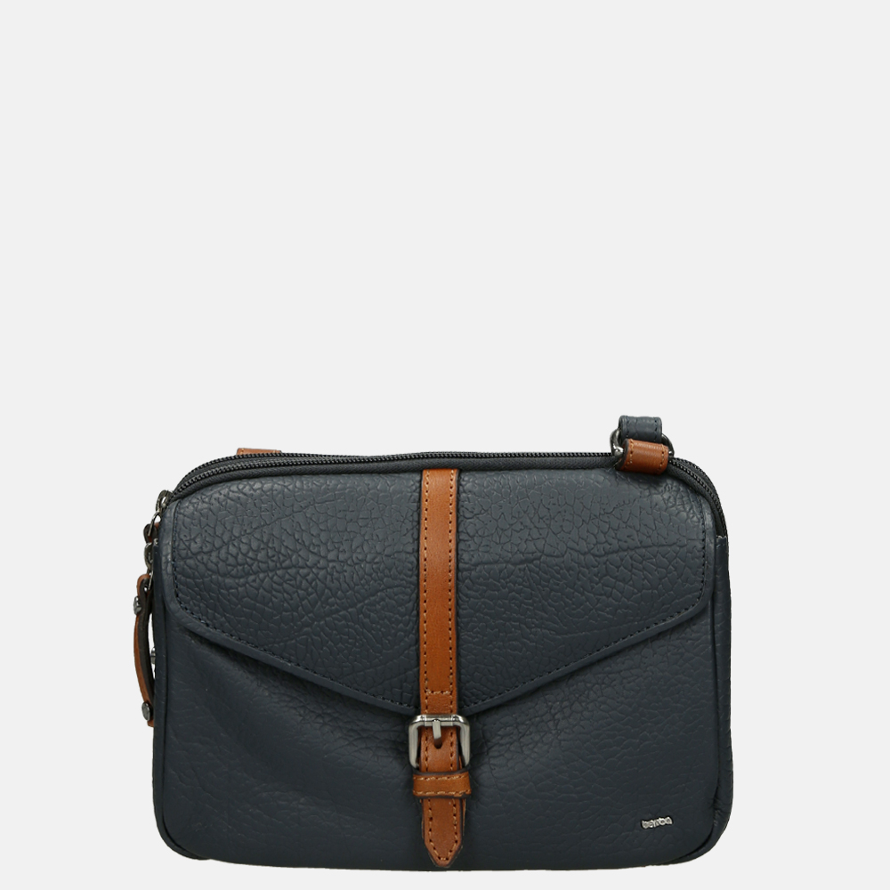 Berba Chamonix crossbody tas navy bij Duifhuizen