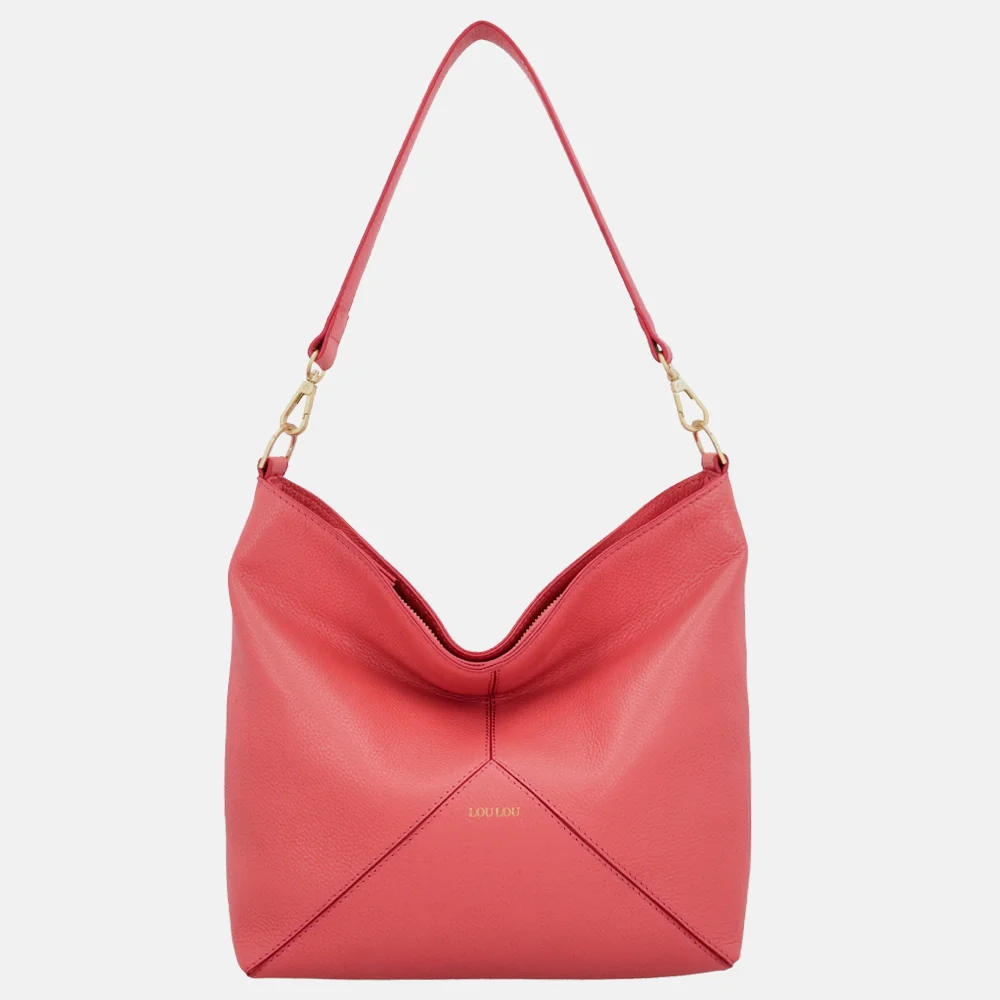 Loulou Essentiels Sabine buideltas grapefruit bij Duifhuizen
