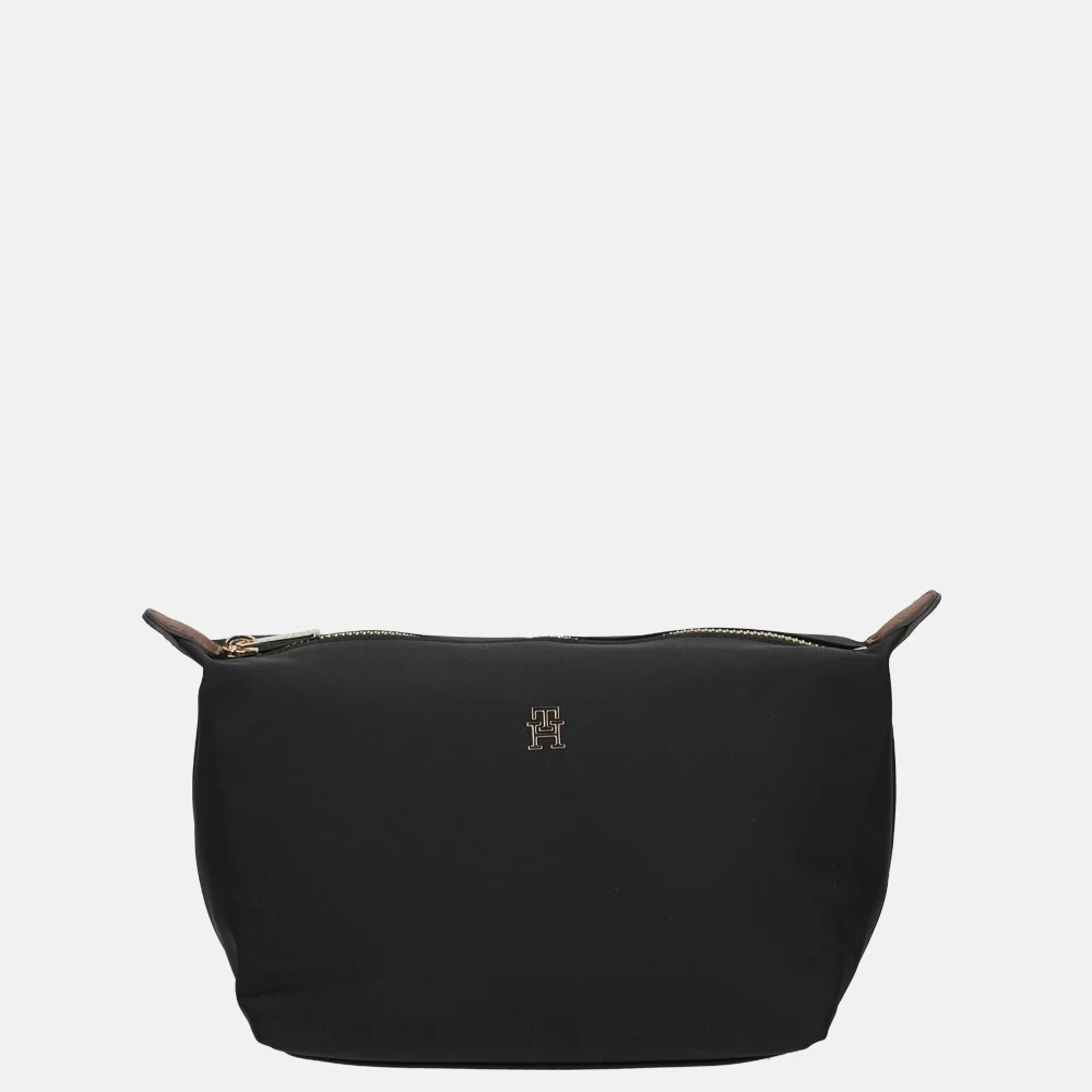 Tommy Hilfiger  Icon nylon toilettas black bij Duifhuizen