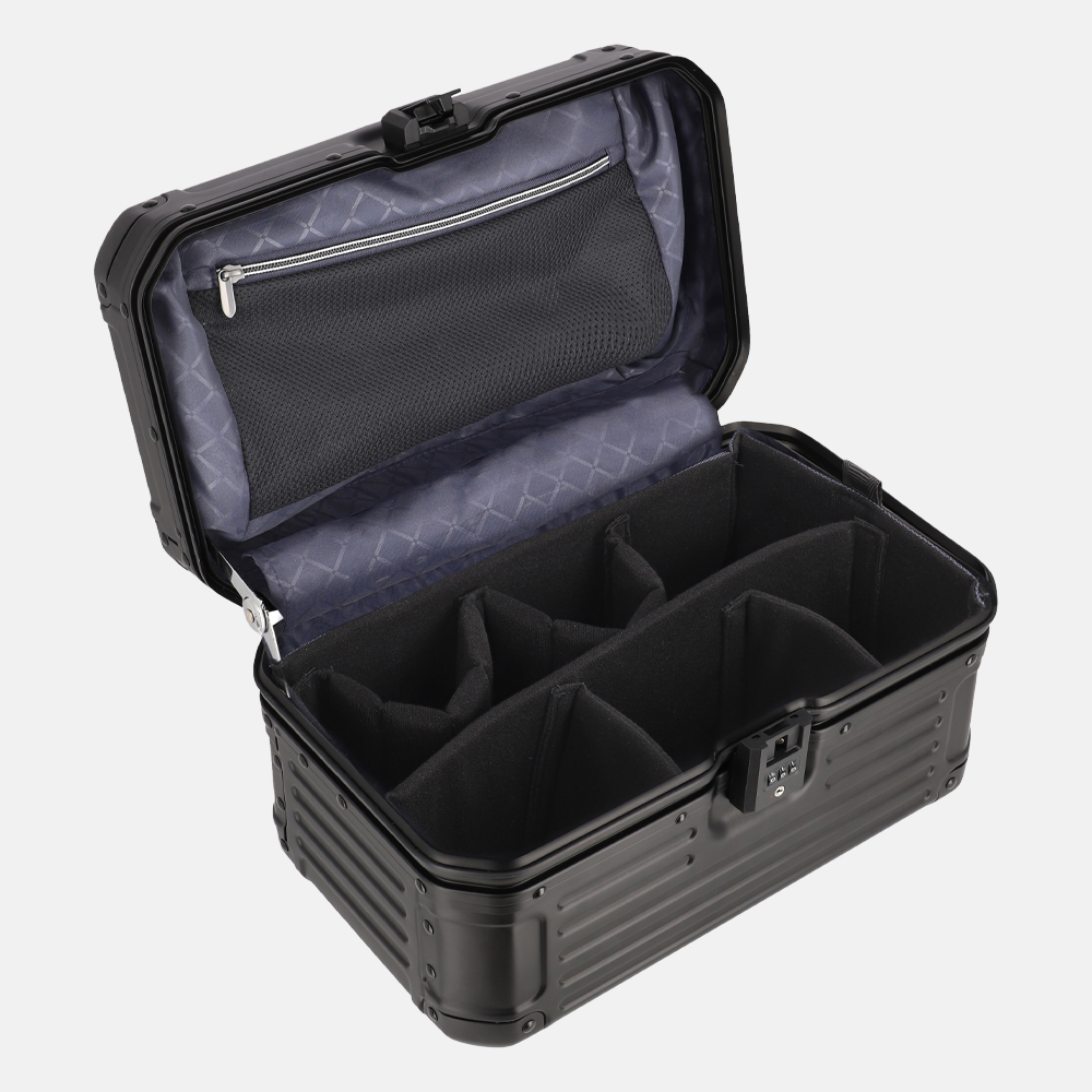Travelite Next beautycase black bij Duifhuizen