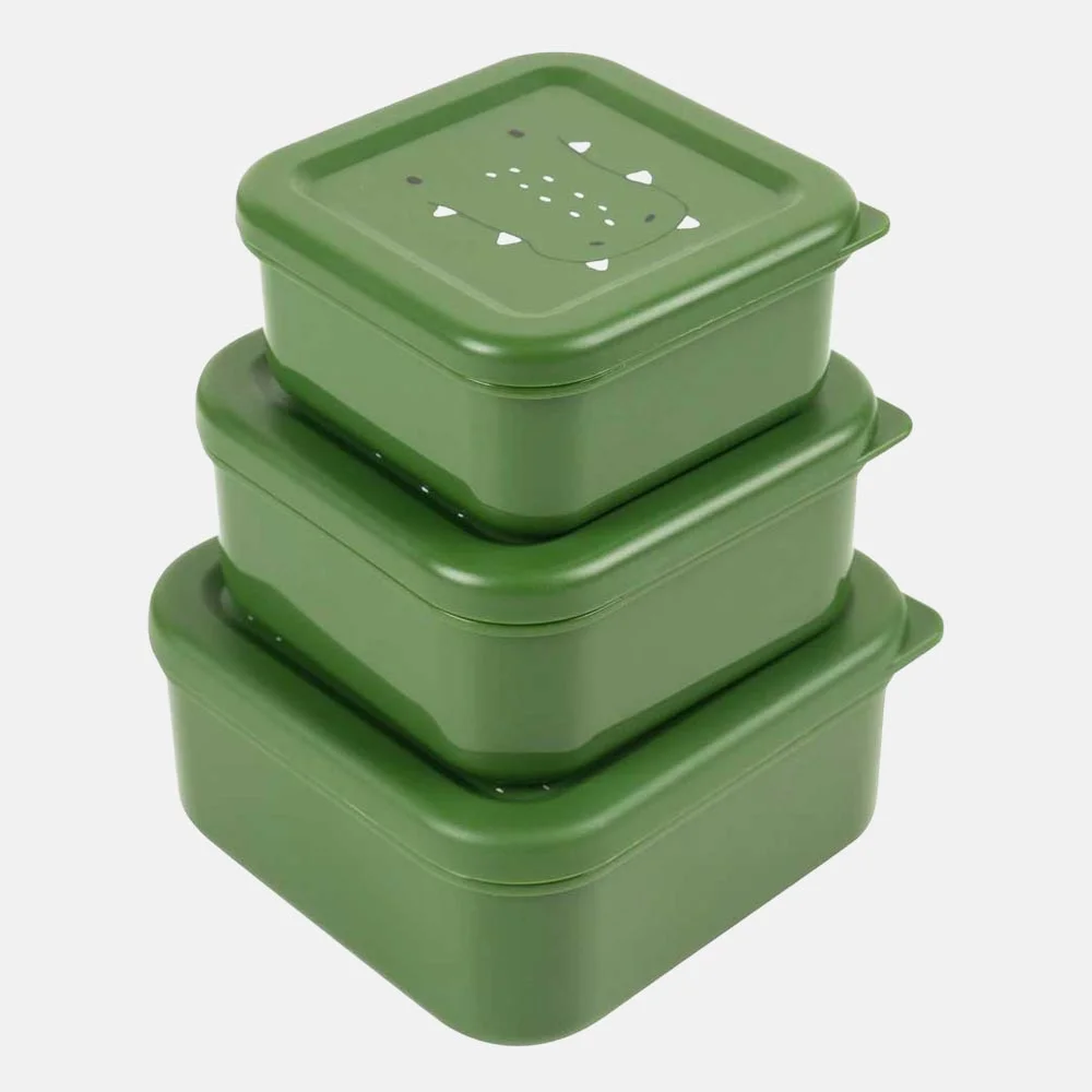 Trixie 3-delig lunchbox Mr. Alligator bij Duifhuizen