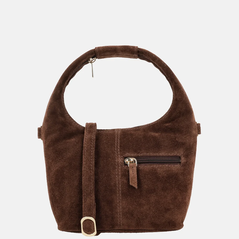 Charm London Sevilla buideltas S suede bruin