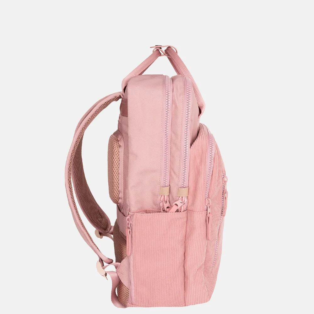 New Rebels Milwaukee rugzak ribby old pink bij Duifhuizen