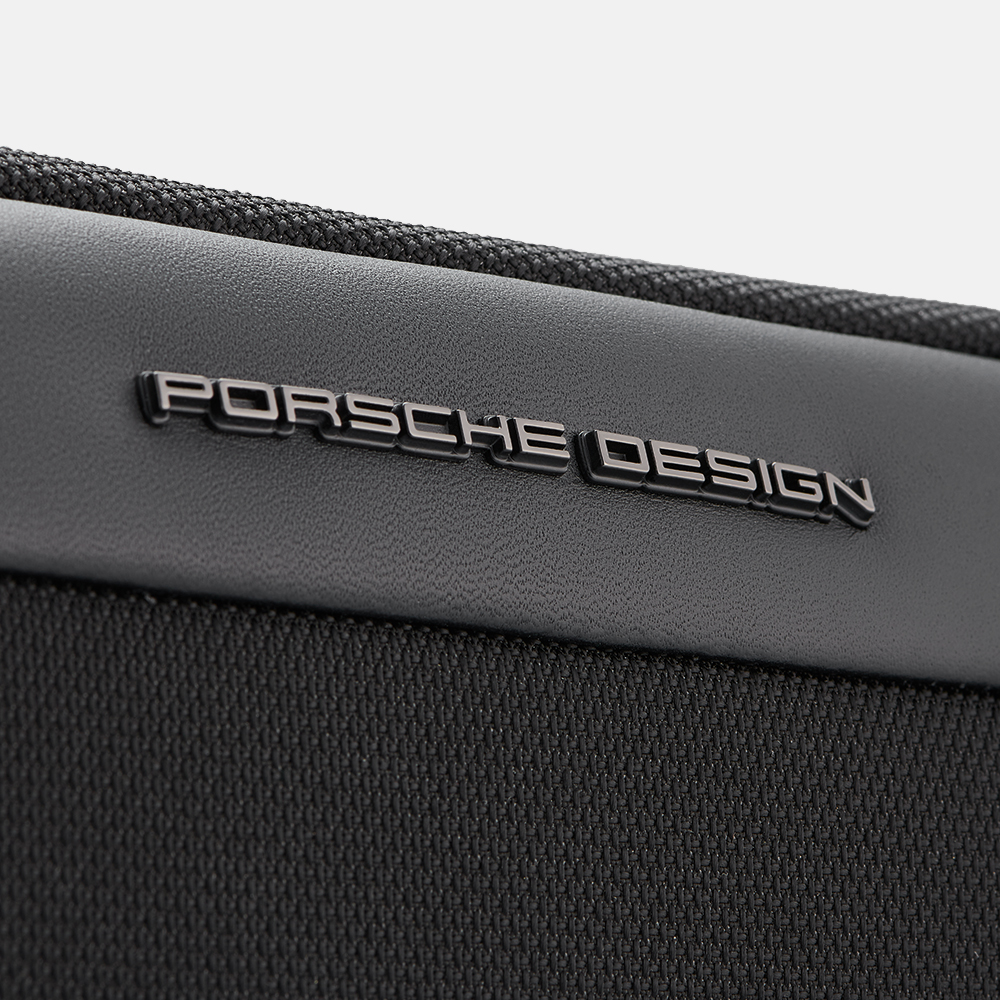 Porsche Design Roadster toilettas met haak L nylon black bij Duifhuizen