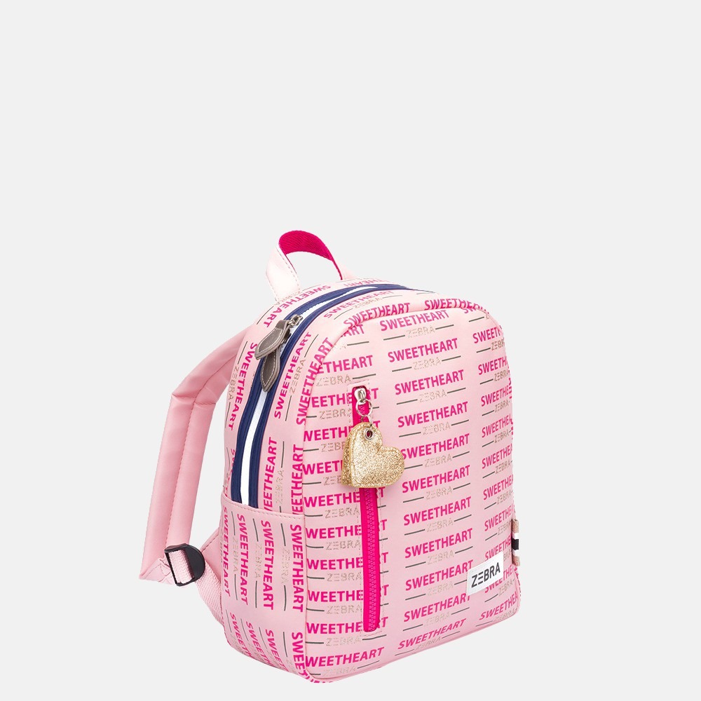 Zebra Trends kinderrugzak S sweetheart pink bij Duifhuizen