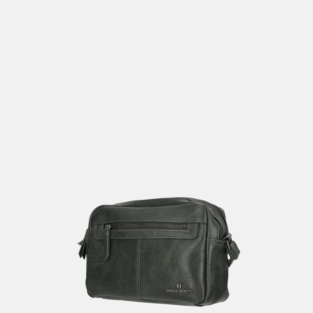 Enrico Benetti Julia crossbody tas olijfgroen bij Duifhuizen