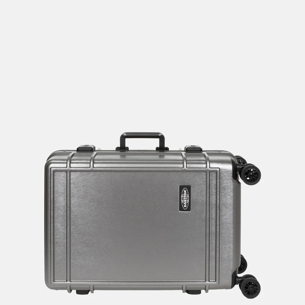 Eastpak Resit'R reiskoffer 68 cm brushed metal bij Duifhuizen