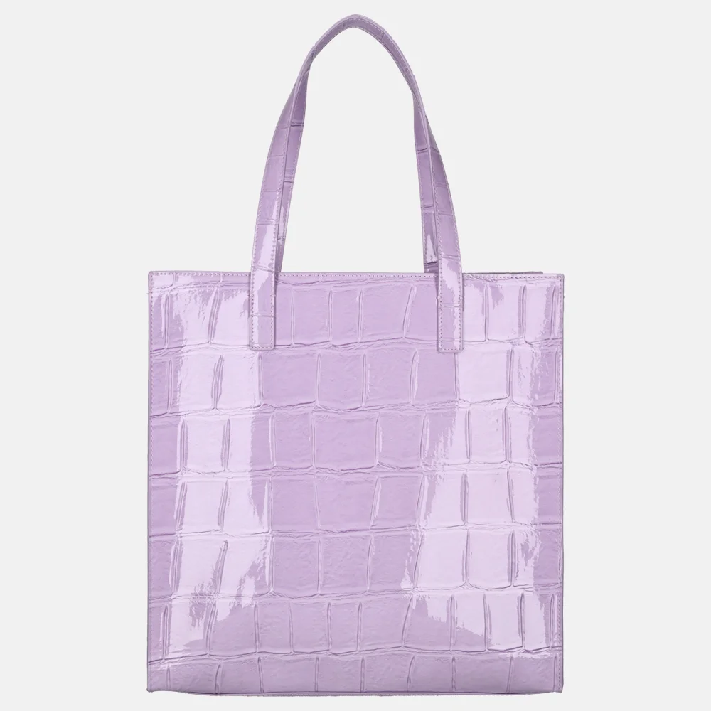 Ted Baker Croccon shopper lilac bij Duifhuizen