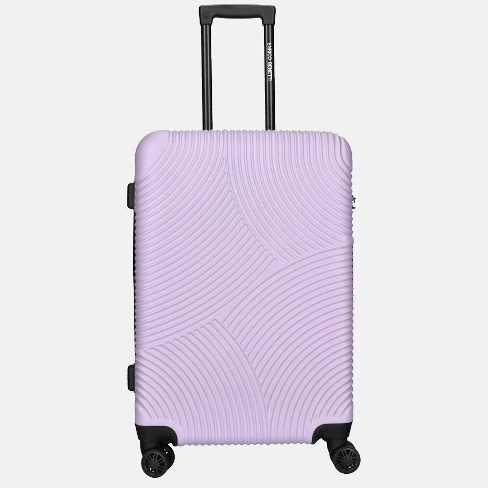 Enrico Benetti Louisville handbagage koffer 65 cm lila