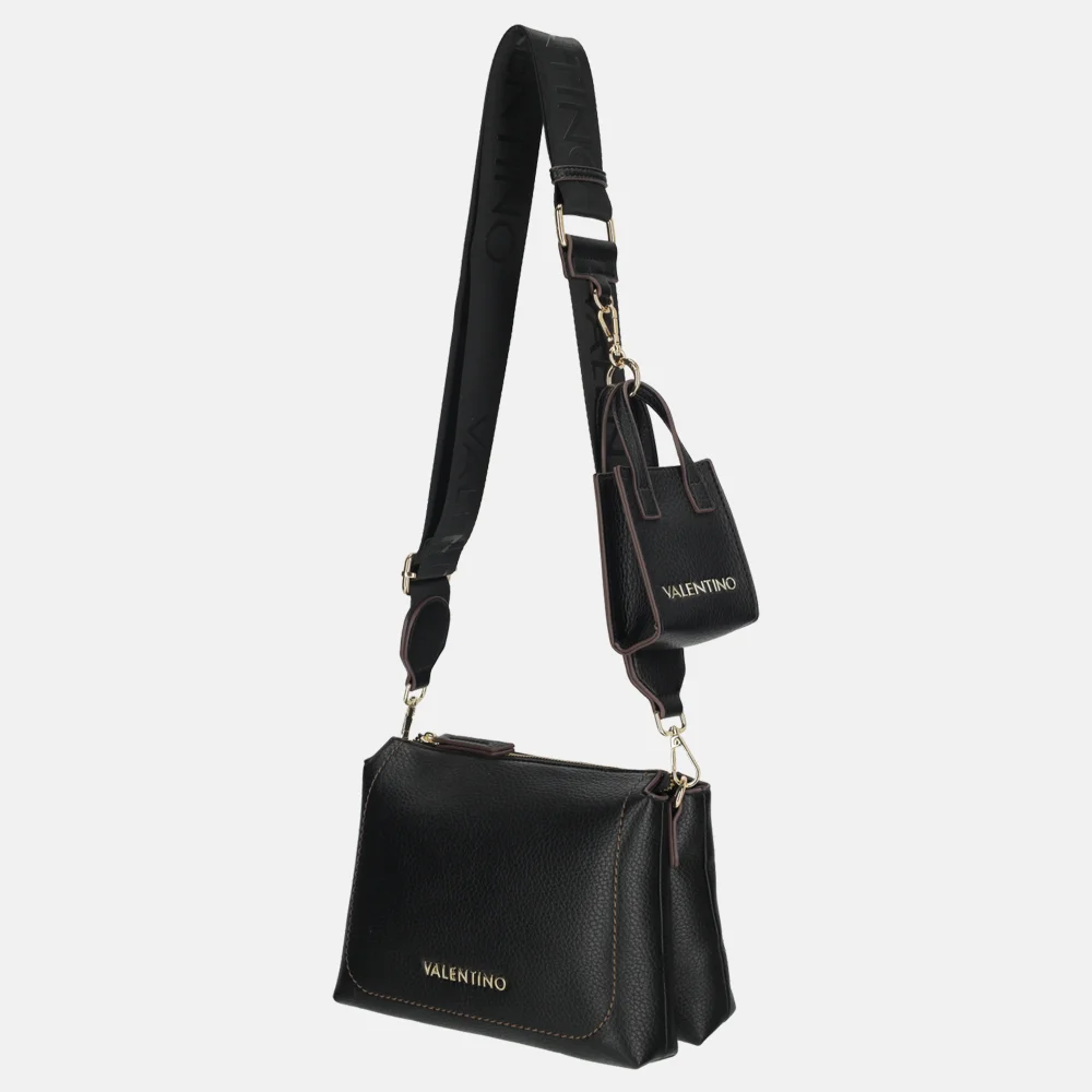 Valentino Bags Samantha crossbody tas nero bij Duifhuizen