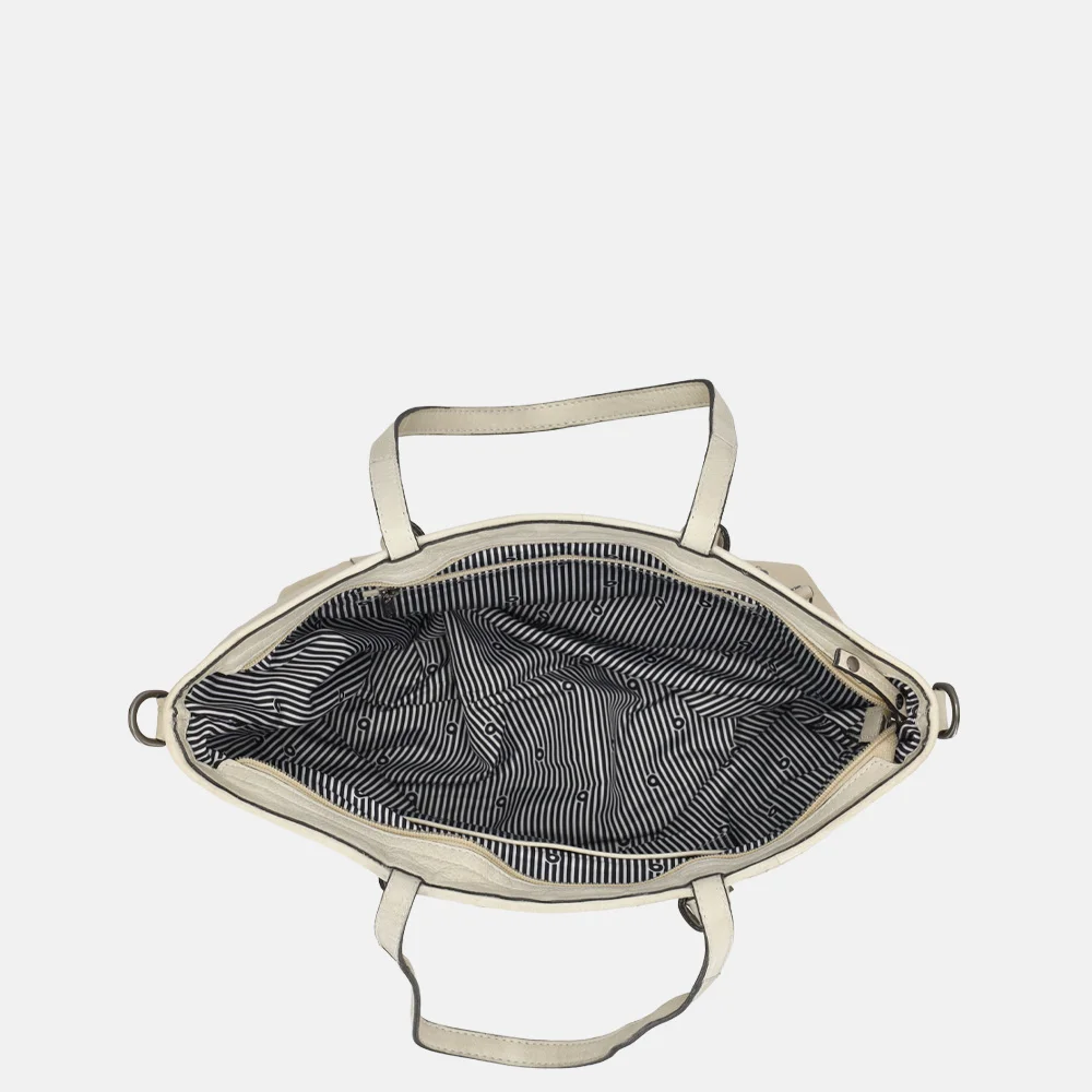 Berba Amalfi shopper vlechtwerk pebble bij Duifhuizen