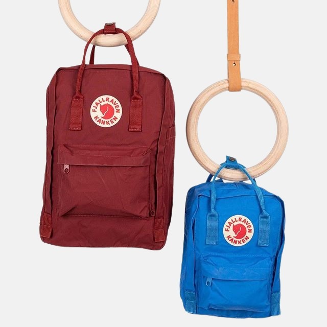 Fjallraven Kanken rugzak ox red bij Duifhuizen