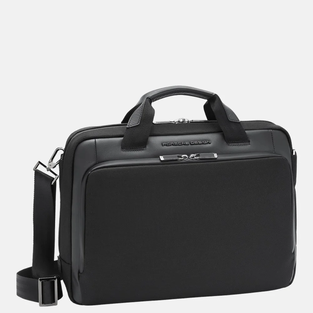 Porsche Design Roadster laptoptas black bij Duifhuizen
