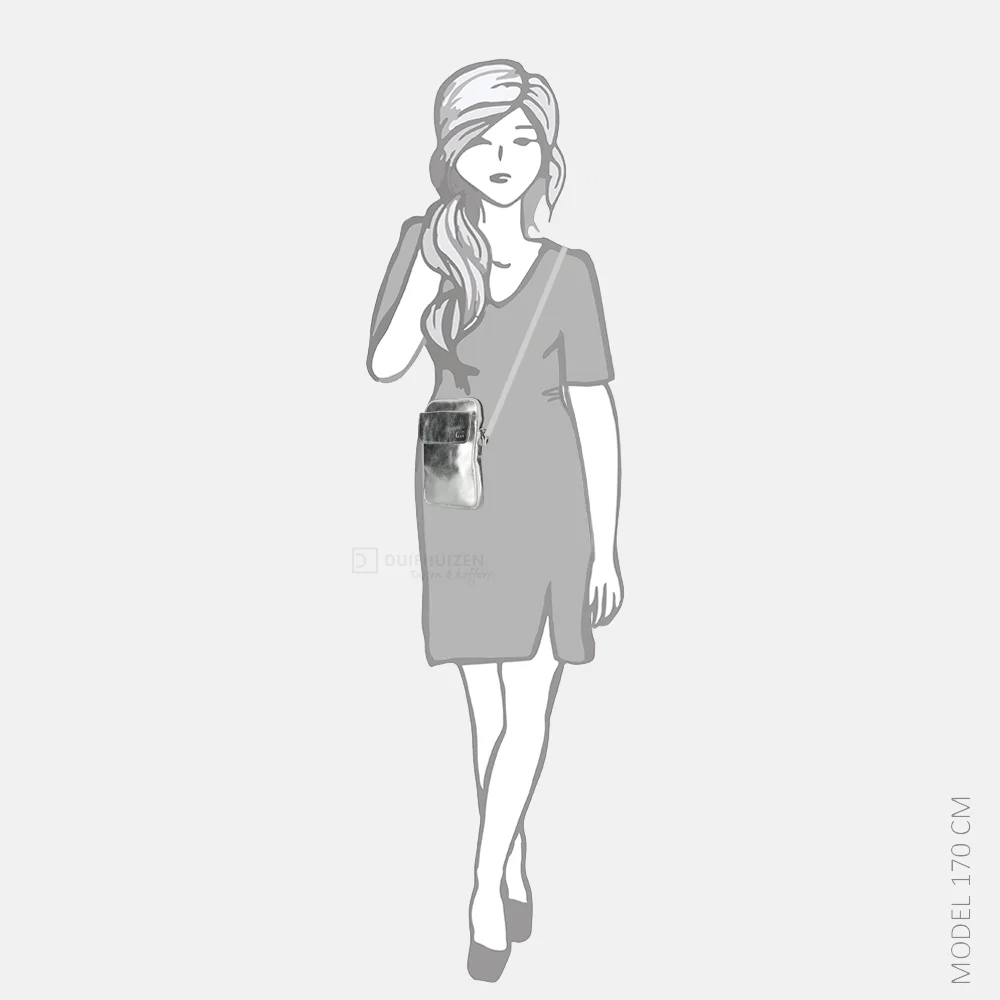 Bear Design Igor telefoontas silver bij Duifhuizen