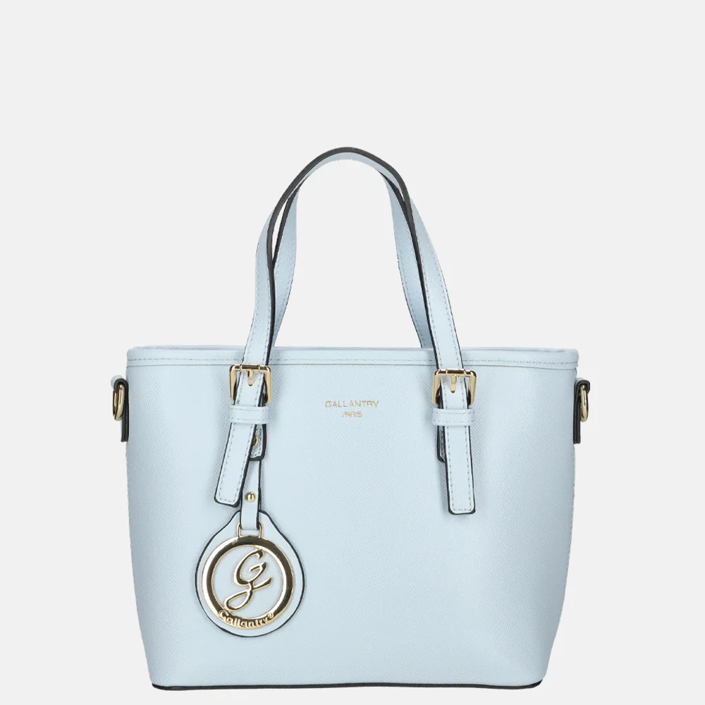 Firenze Saffiano handtas S light blue bij Duifhuizen