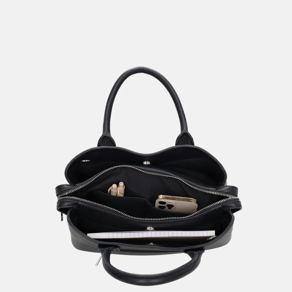 Charm London Muggiano handtas M navy bij Duifhuizen