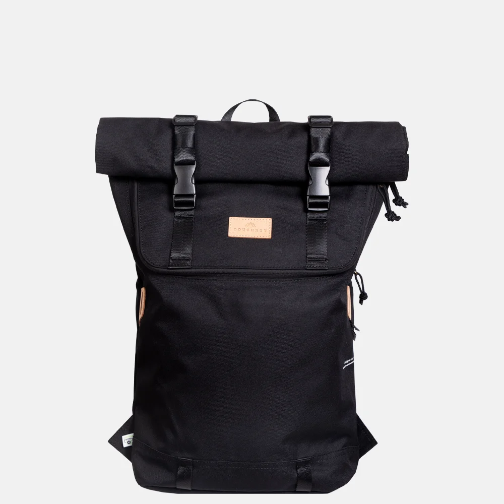 Doughnut Christopher Reborn rugzak 15 inch black bij Duifhuizen