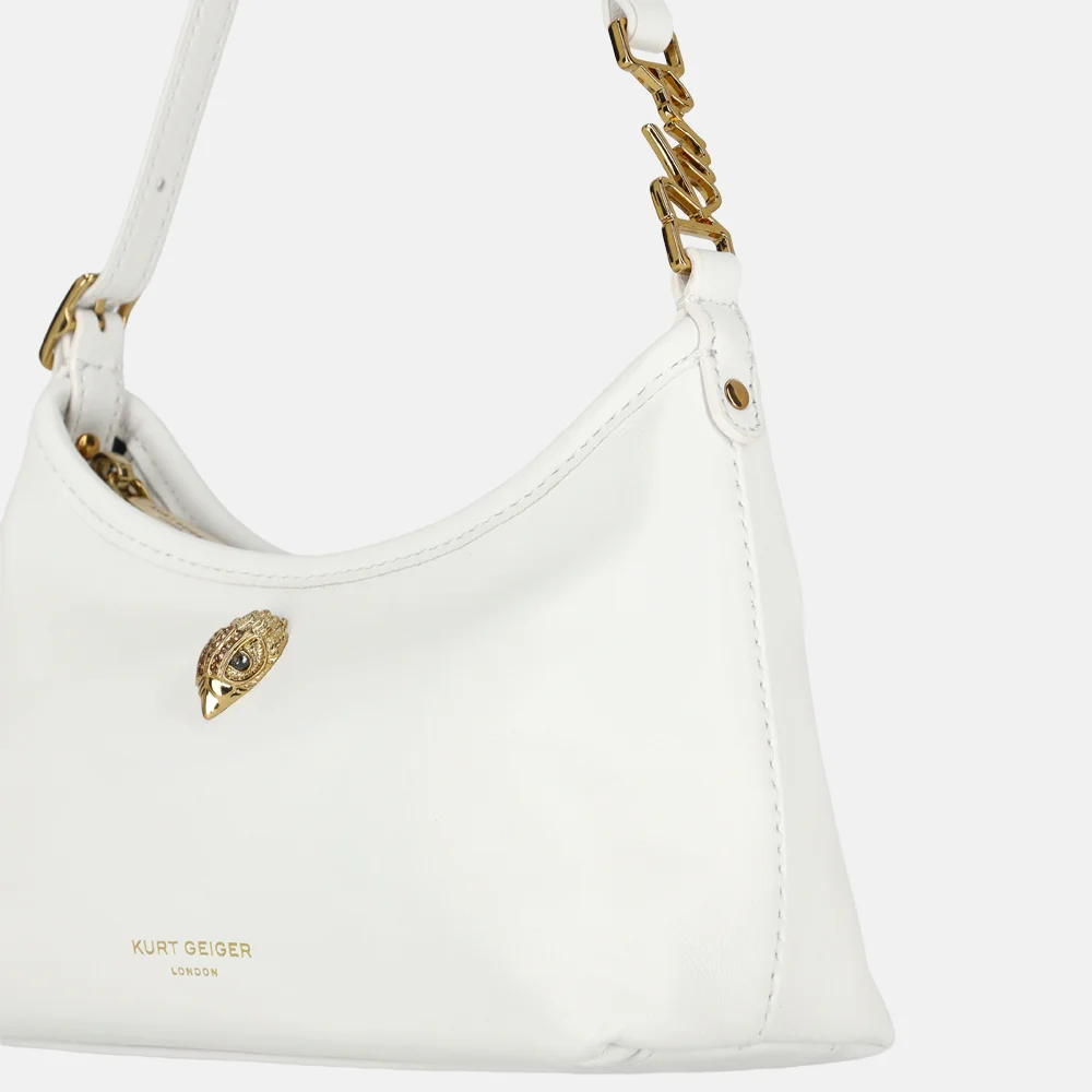 Kurt Geiger Mini schoudertas white bij Duifhuizen