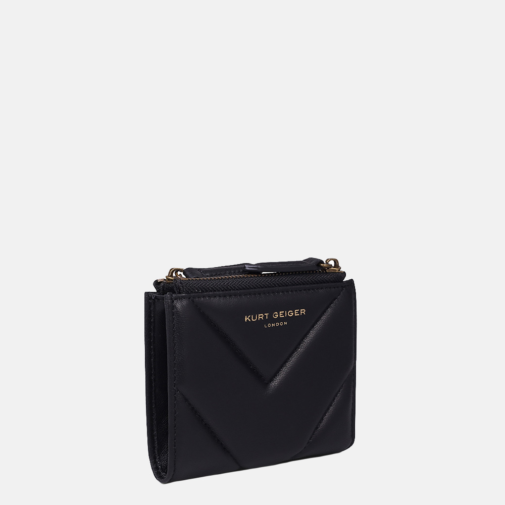 Kurt Geiger portemonnee mini black bij Duifhuizen