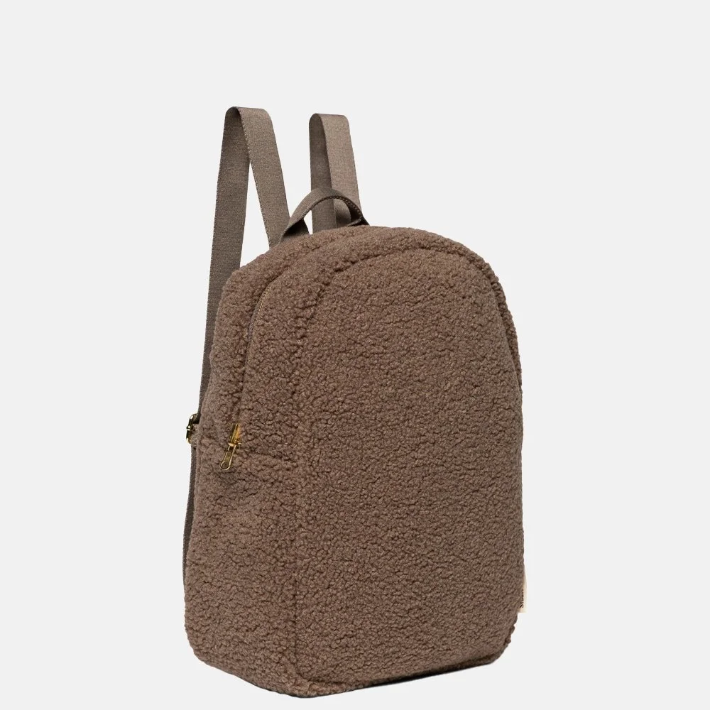 Studio Noos Chunky Midi Teddy kinderrugzak brown bij Duifhuizen