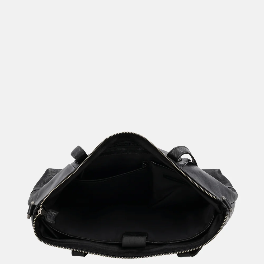 Hide & Stitches Country shopper zwart bij Duifhuizen