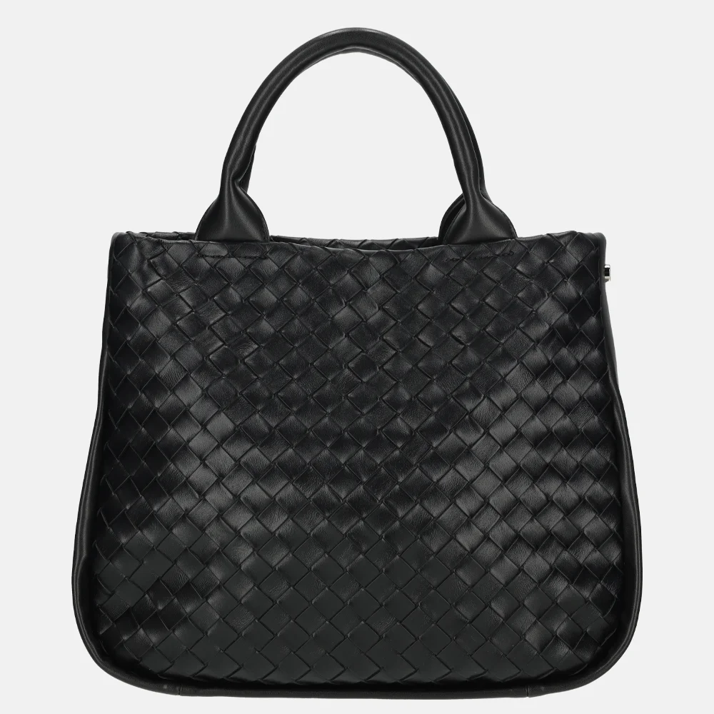 Daniele Donati handtas vlechtwerk fashion band black bij Duifhuizen