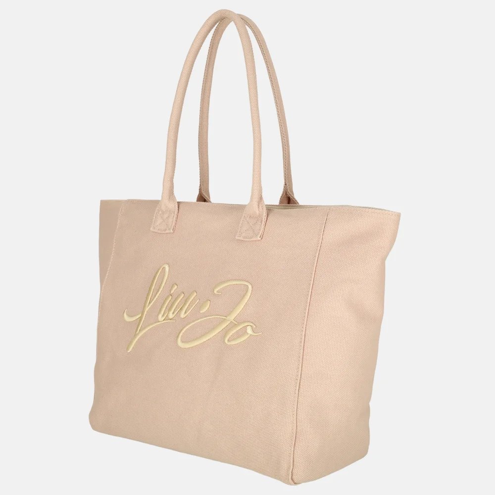 Liu Jo Plentia tote shopper L rosa beach bij Duifhuizen
