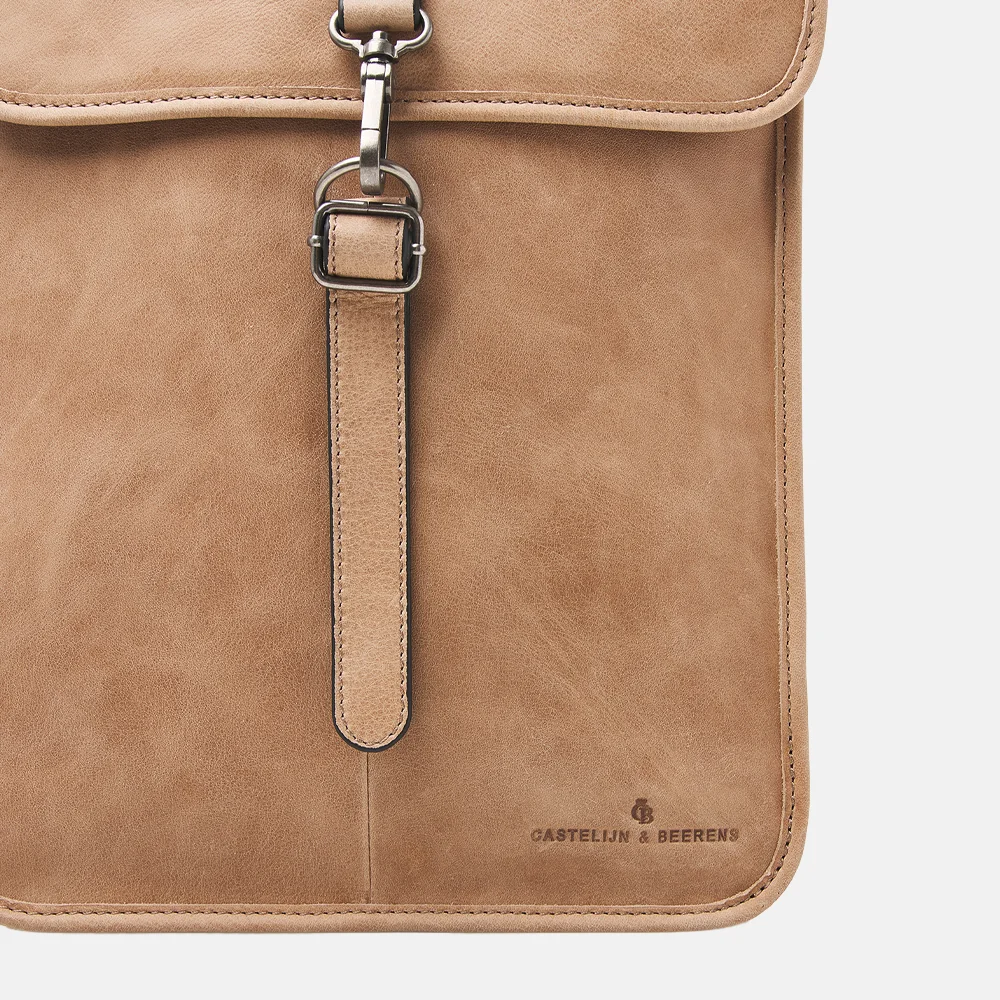 Castelijn & Beerens Carisma rugzak 15.6 inch beige bij Duifhuizen