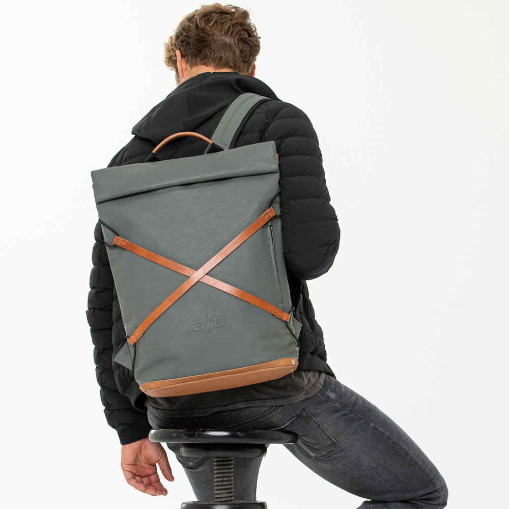 Aunts & Uncles Japan Osaka rugzak 15 inch gravity grey bij Duifhuizen