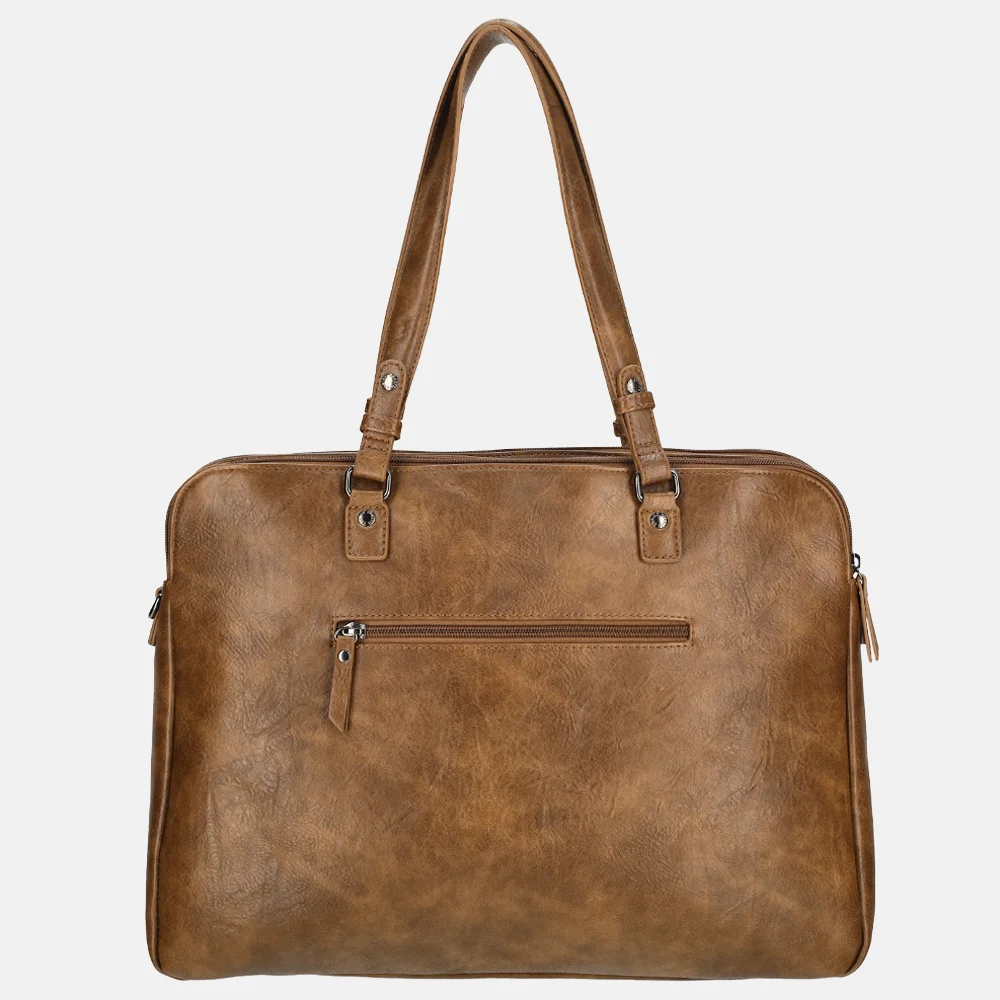 Enrico Benetti Julia shopper camel bij Duifhuizen