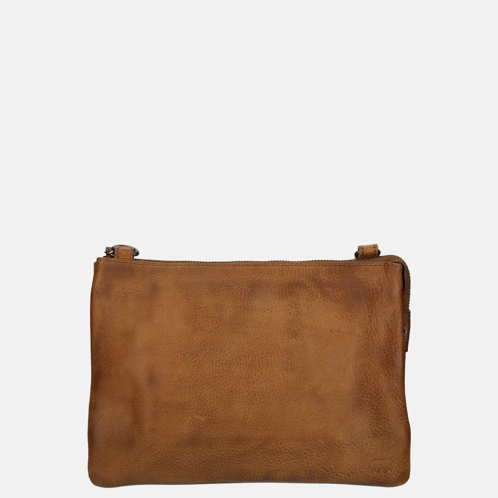 Bear Design crossbody tas cognac bij Duifhuizen