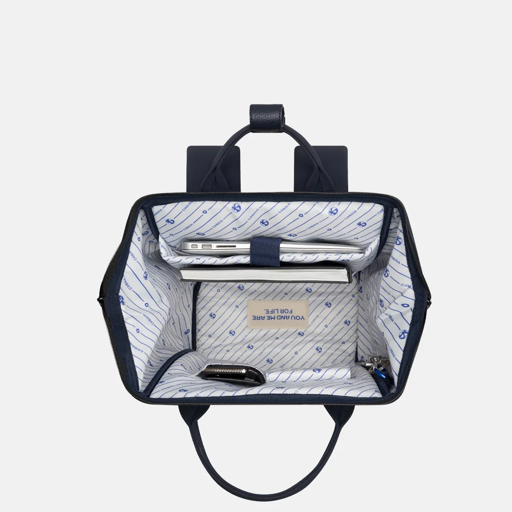 Cabaia Adventurer Nubuck laptoprugzak L 15 inch zurich bij Duifhuizen