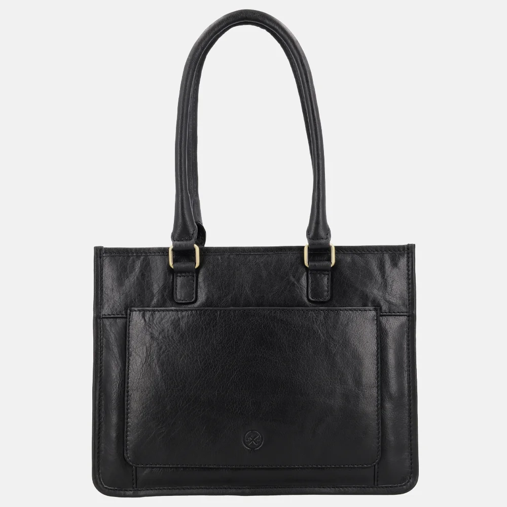 Hide & Stitches Jura handtas M zwart bij Duifhuizen