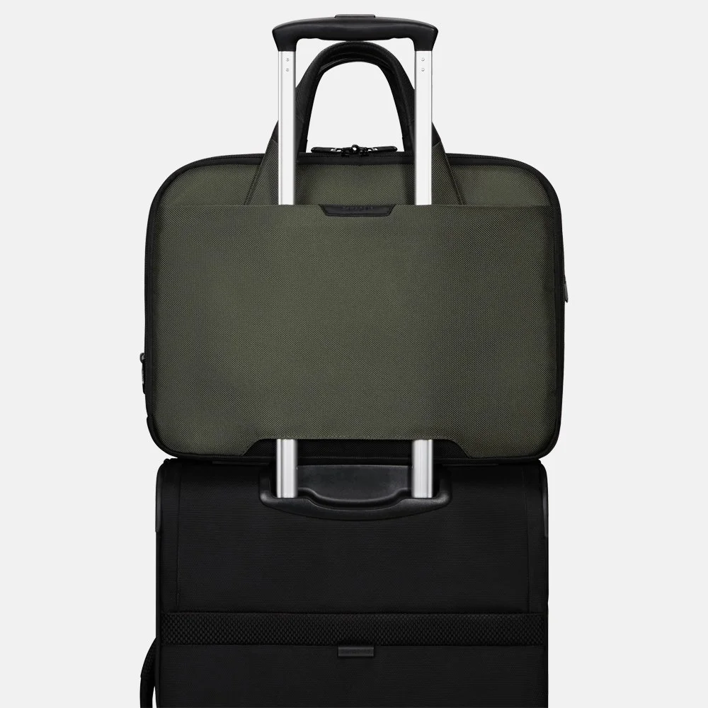 Samsonite Pro-Dlx 6 laptoptas 15.6 inch green bij Duifhuizen