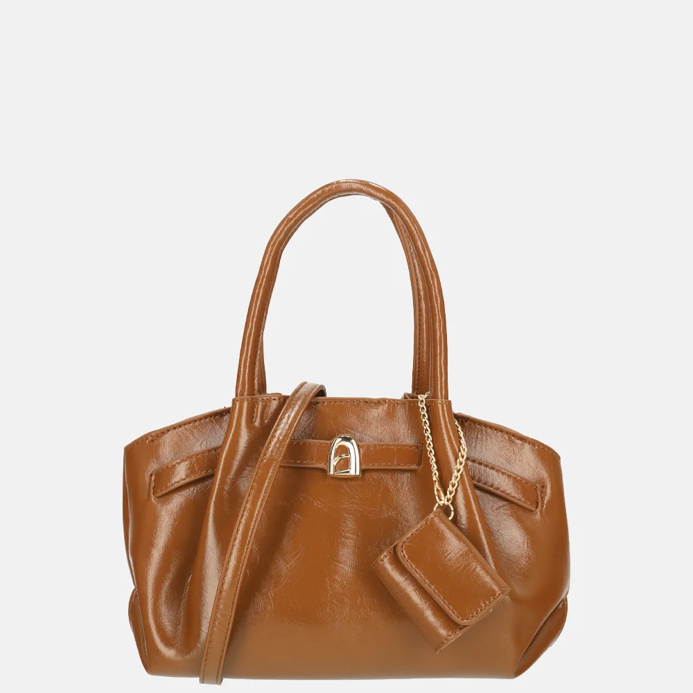 Firenze handtas combi S brown