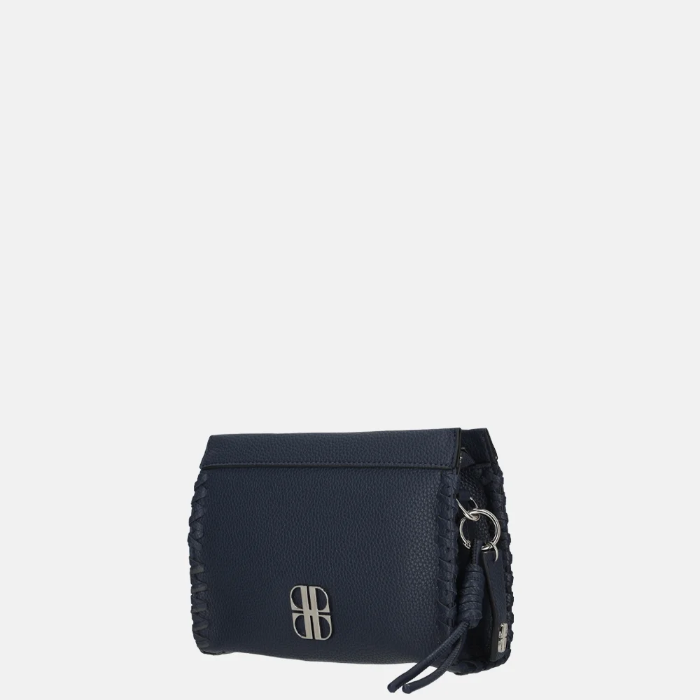 Laurent David Estee crossbody tas navy bij Duifhuizen