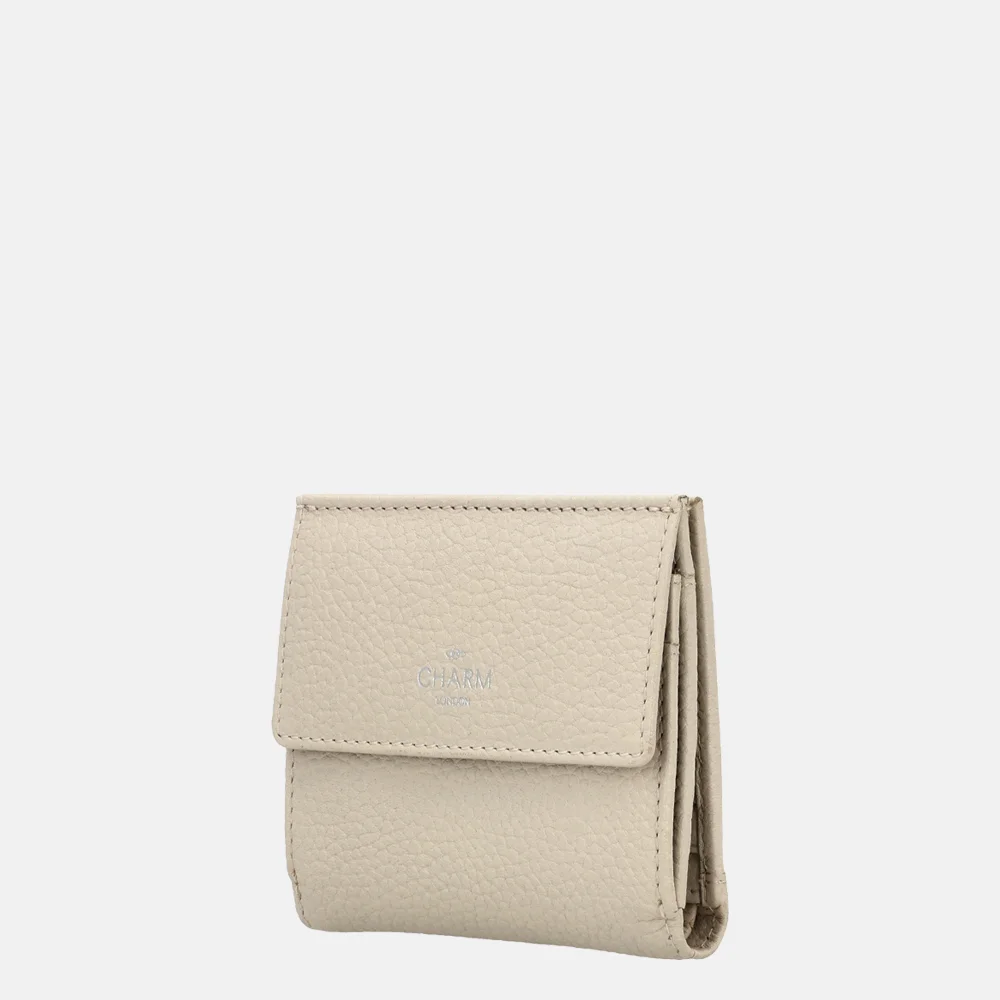 Charm London Washington portemonnee creme bij Duifhuizen