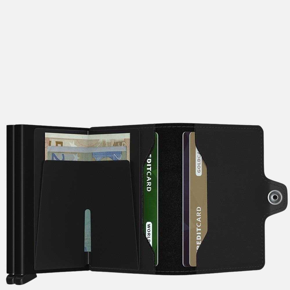 Secrid Twinwallet pasjeshouder matte black bij Duifhuizen