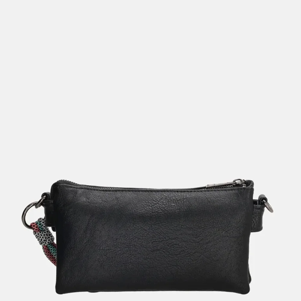Charm London Tottingham crossbody tas S black bij Duifhuizen