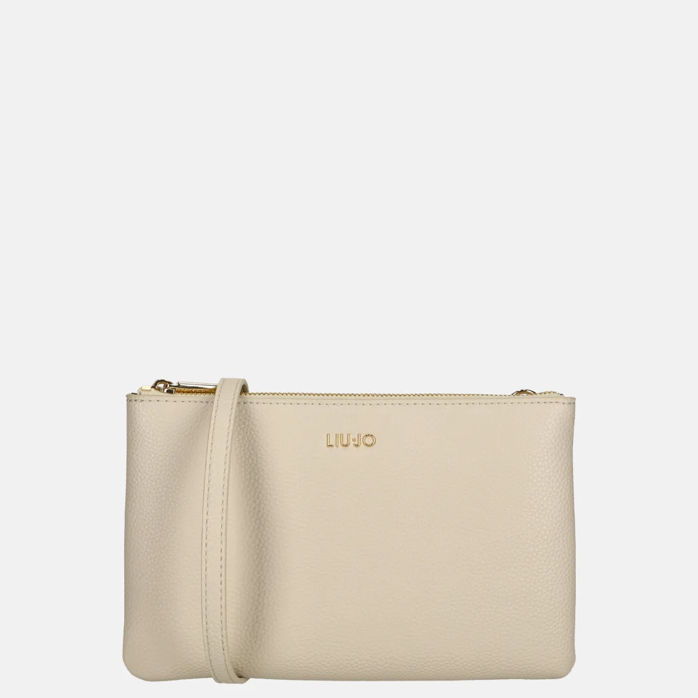 Liu Jo Double crossbody tas S coffee milk 