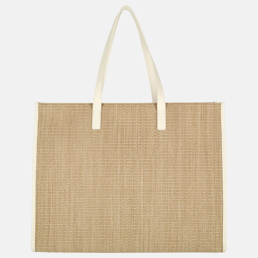 Ted Baker Pallmer shopper L ivory bij Duifhuizen