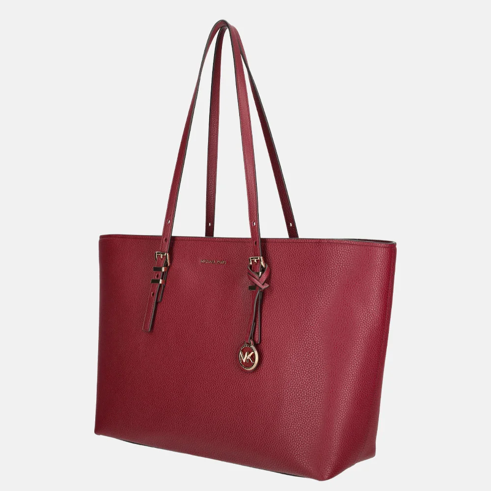 Michael Kors Quinn shopper L mulberry bij Duifhuizen